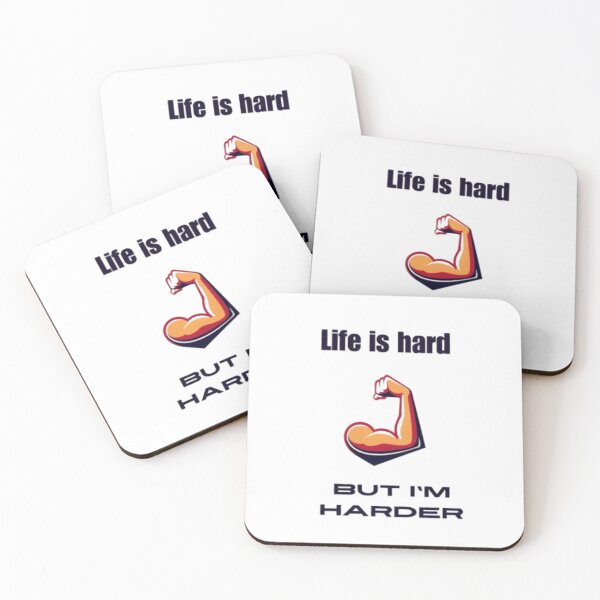 Item preview, Life is hard but i’m harder designed and sold by Ash44444.