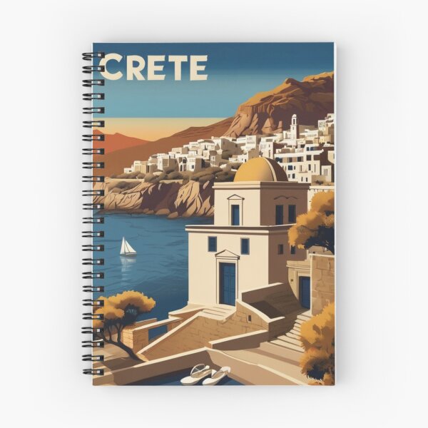 Item preview, 060 Vintage Crete, Greece Poster Design designed and sold by Alexis Art Collection.