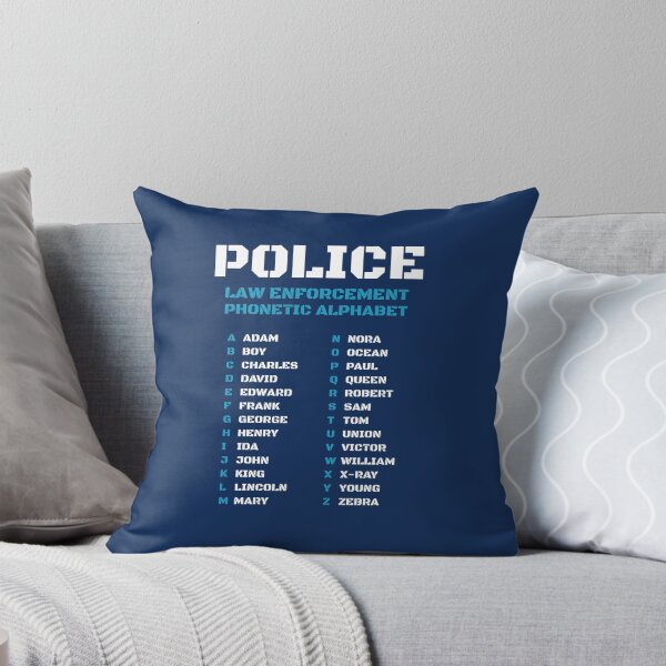 Item preview, Police Codes Phonetic Alphabet designed and sold by AnnSign.