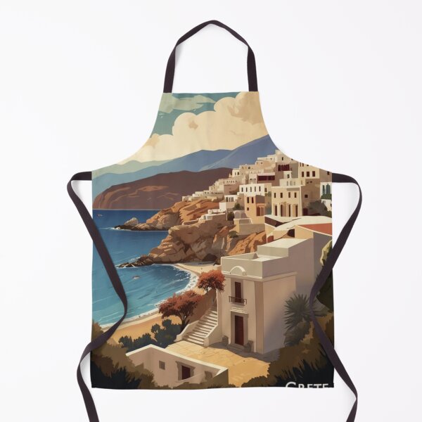 Item preview, 061 Vintage Crete, Greece Poster Design designed and sold by Alexis Art Collection.