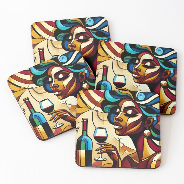 Item preview, Wine And Women Collection Cubism Art No:3 designed and sold by SofyaliArt.