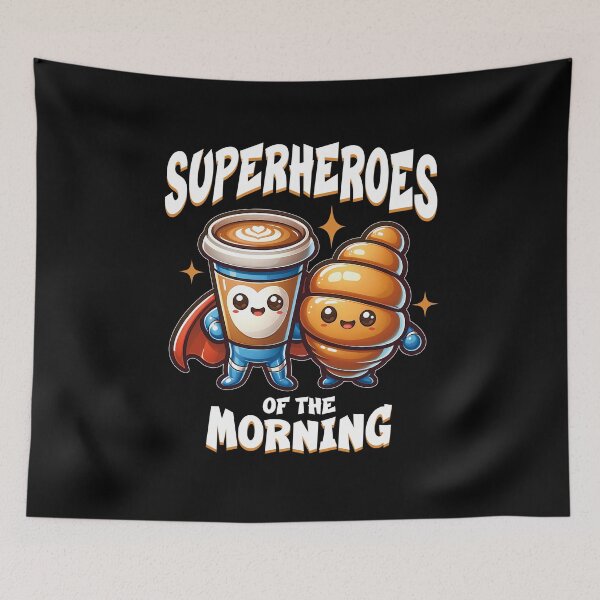 Item preview, Superheroes Of The Morning designed and sold by Lisetta Collection.