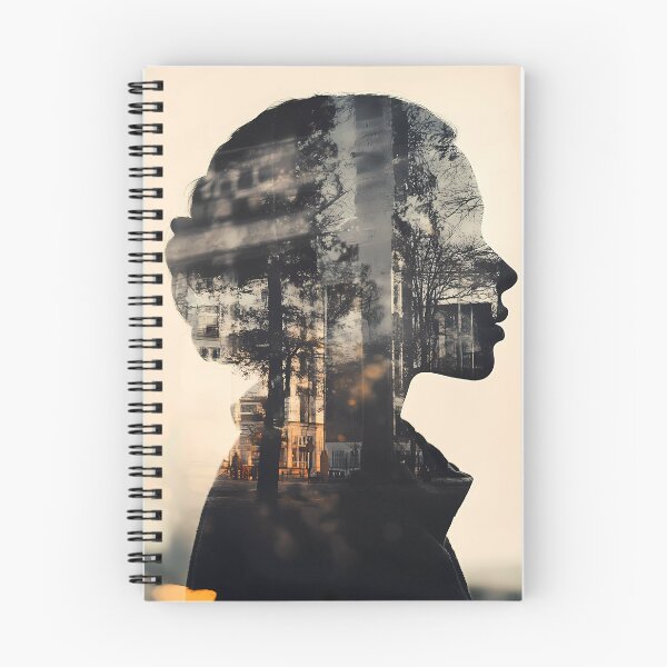 Item preview, "Urban Reflection: Silhouette of a City Dreamer" designed and sold by riccardoscrocca.