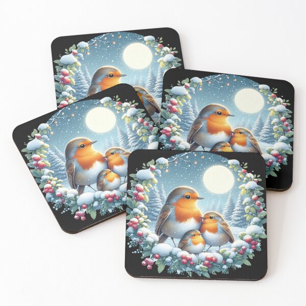Item preview, Robin Bird with Family designed and sold by Azrora.