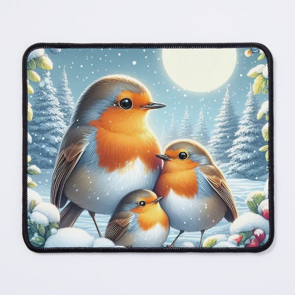 Item preview, Robin Bird with Family designed and sold by Azrora.