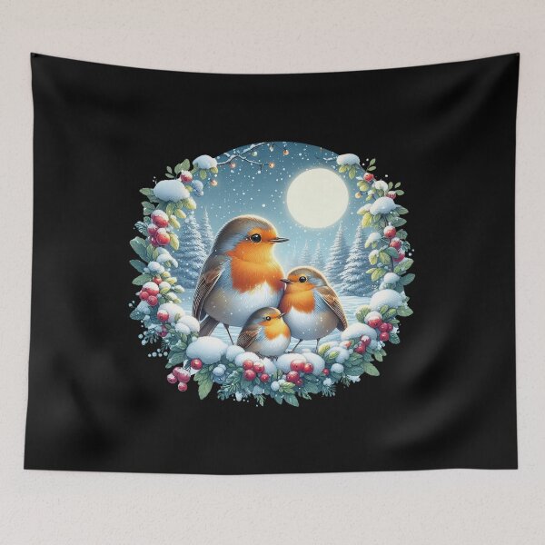 Item preview, Robin Bird with Family designed and sold by Azrora.