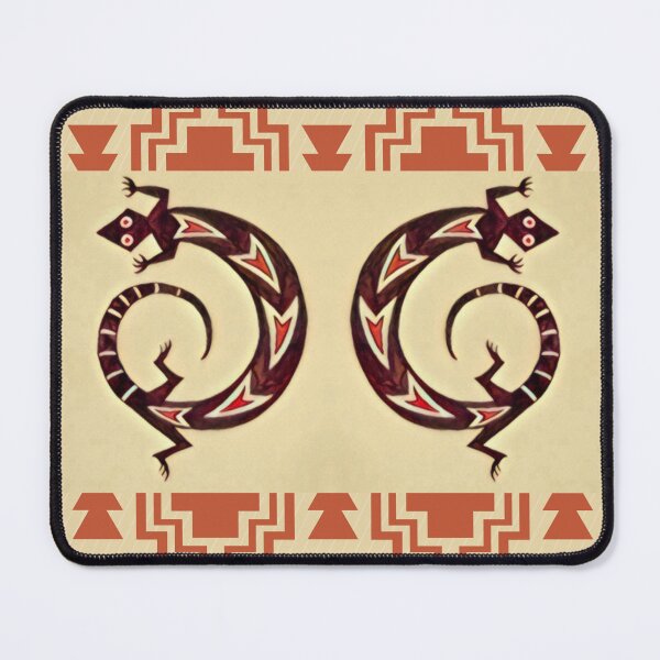Item preview, Mimbres Lizards Pattern  designed and sold by oh-bi-me.