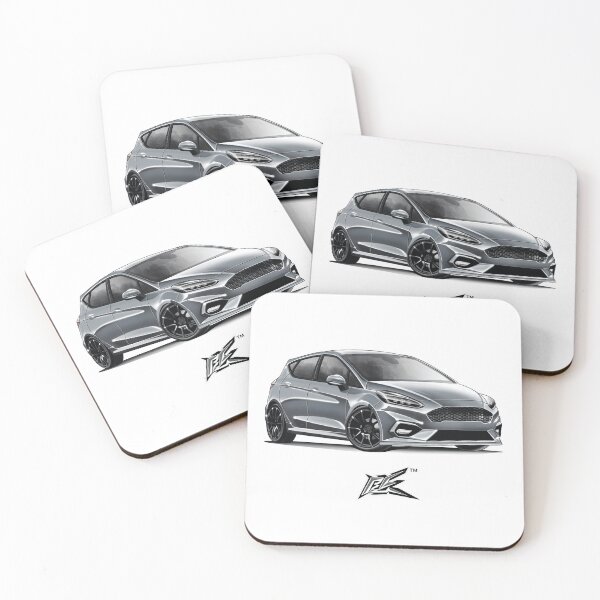 Item preview, ford fiesta st mk8 gray designed and sold by NaquashM.