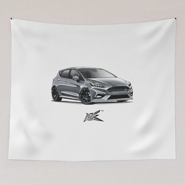 Item preview, ford fiesta st mk8 gray designed and sold by NaquashM.