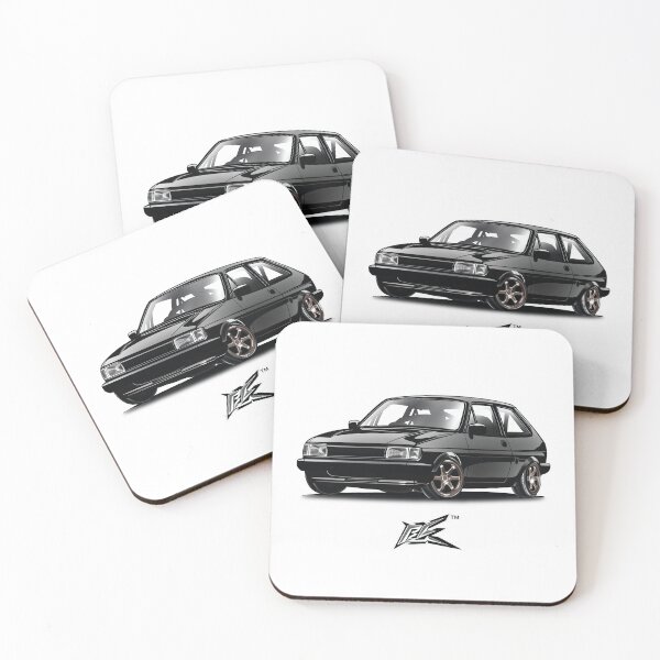 Item preview, ford fiesta mk2 black  designed and sold by NaquashM.