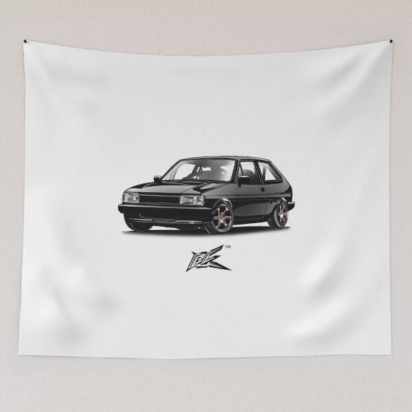 Item preview, ford fiesta mk2 black  designed and sold by NaquashM.