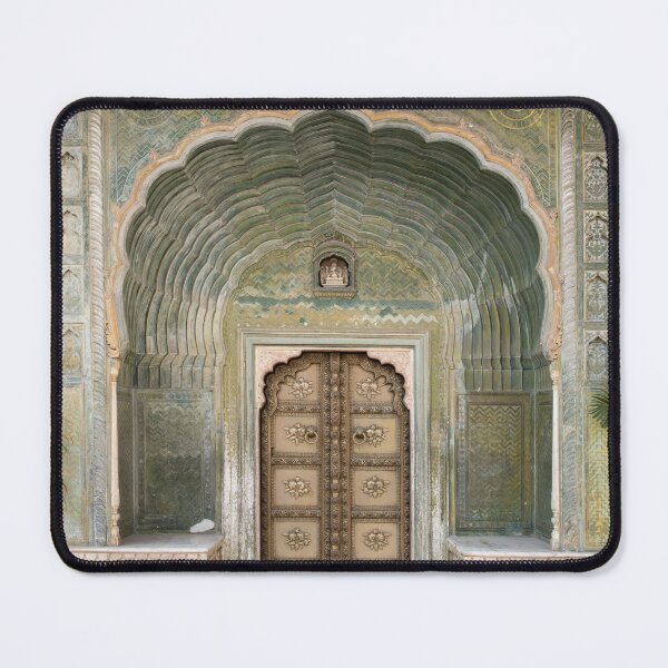Item preview, Jaipur Palace Green Ganesha Door designed and sold by The Discreet Peacock.