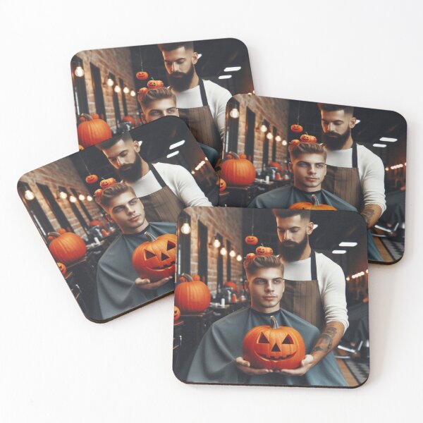 Item preview, Halloween Guy at the Barber Shop designed and sold by Gaborai.