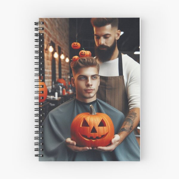 Item preview, Halloween Guy at the Barber Shop designed and sold by Gaborai.