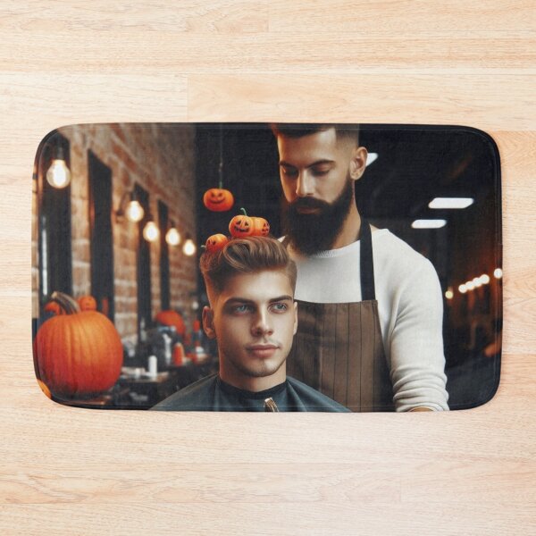 Item preview, Halloween Guy at the Barber Shop designed and sold by Gaborai.