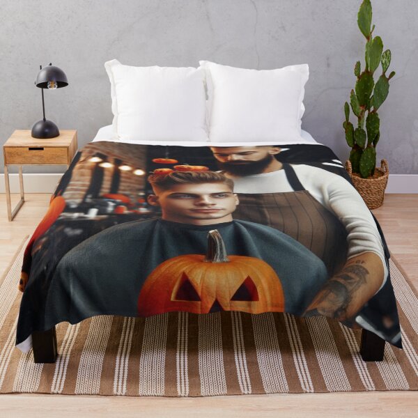 Item preview, Halloween Guy at the Barber Shop designed and sold by Gaborai.