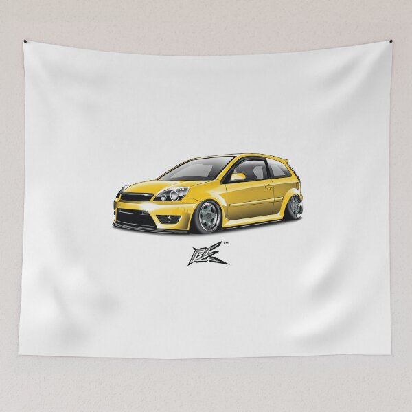 Item preview, ford fiesta mk6 st150 yellow  designed and sold by NaquashM.
