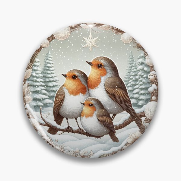Item preview, Robin Bird with Family designed and sold by Azrora.