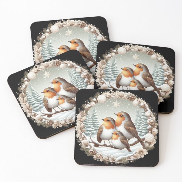 Item preview, Robin Bird with Family designed and sold by Azrora.