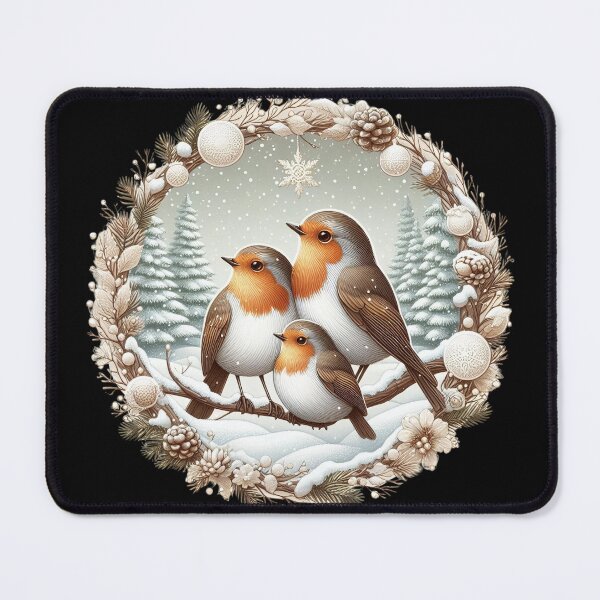 Item preview, Robin Bird with Family designed and sold by Azrora.