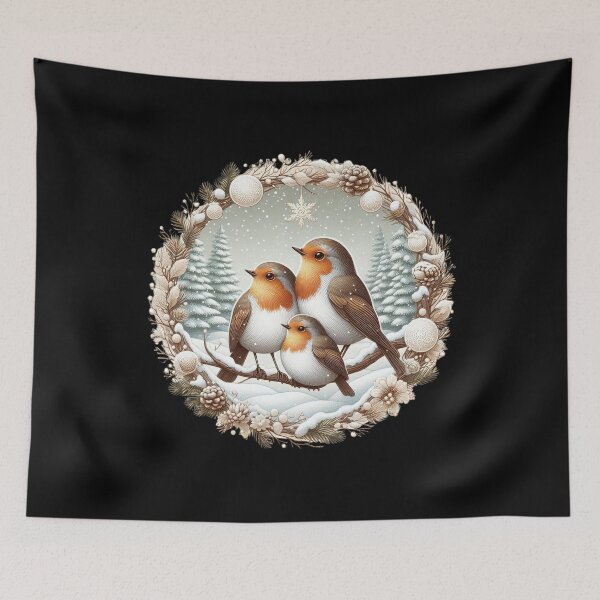 Item preview, Robin Bird with Family designed and sold by Azrora.