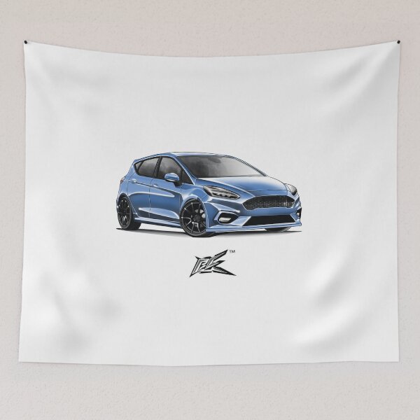 Item preview, ford fiesta st mk8 blue  designed and sold by NaquashM.