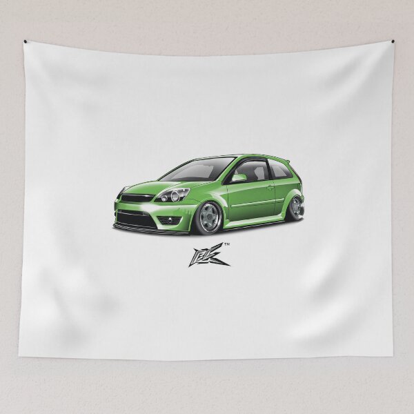 Item preview, ford fiesta mk6 st150 green  designed and sold by NaquashM.