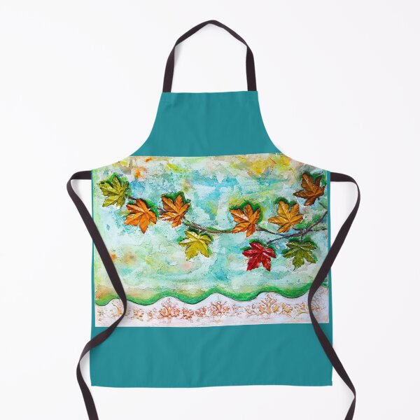 Item preview, Acrylic painting "Autumn leaves" designed and sold by IreneSchlik.