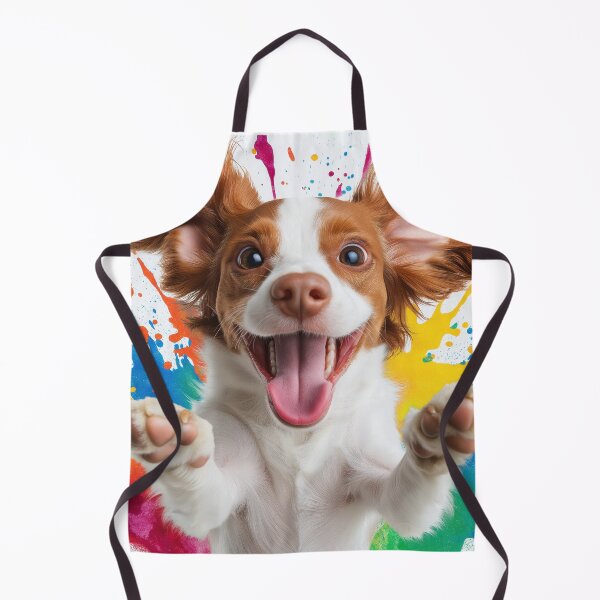 Item preview, Dog splashing colors designed and sold by Osintown.