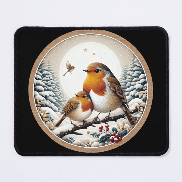 Item preview, Robin Bird with Family designed and sold by Azrora.