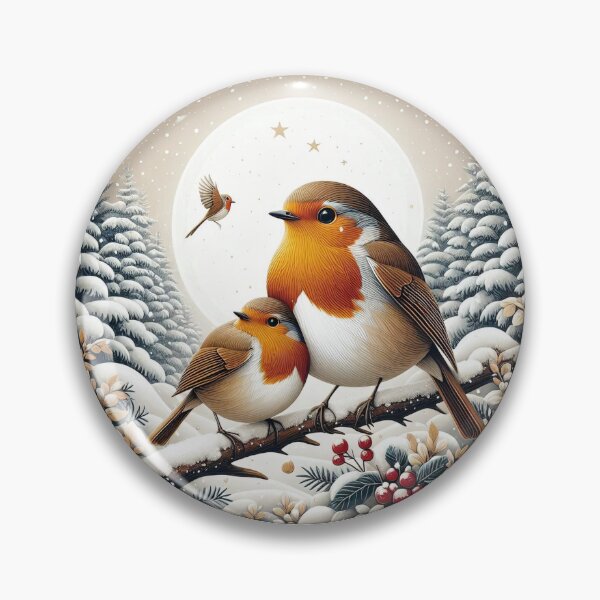 Item preview, Robin Bird with Family designed and sold by Azrora.