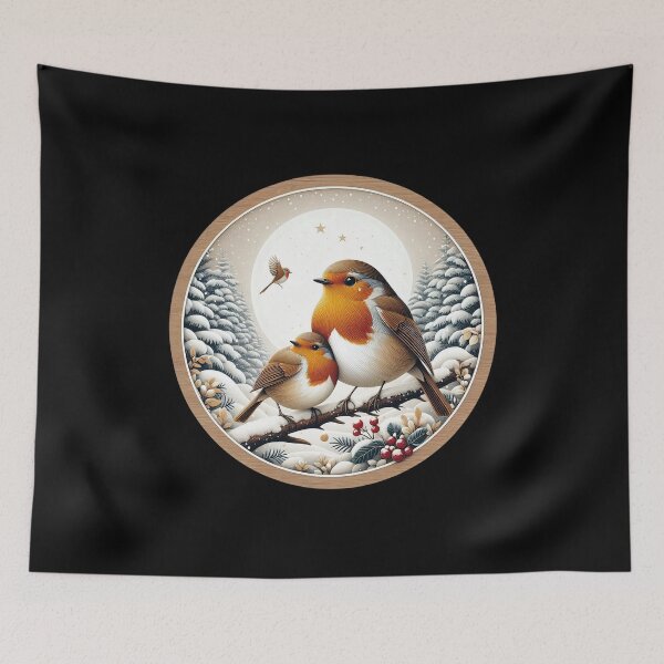 Item preview, Robin Bird with Family designed and sold by Azrora.