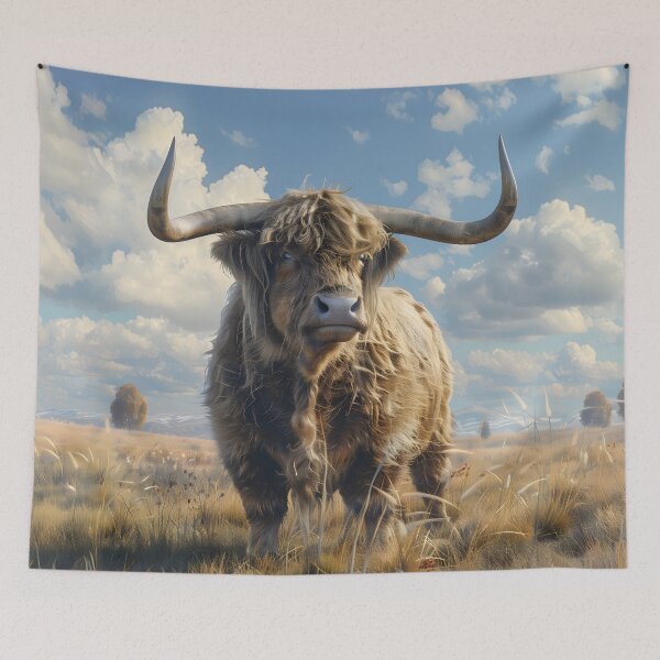 Item preview, Highland cow - 1 designed and sold by Infinite-Aspire.