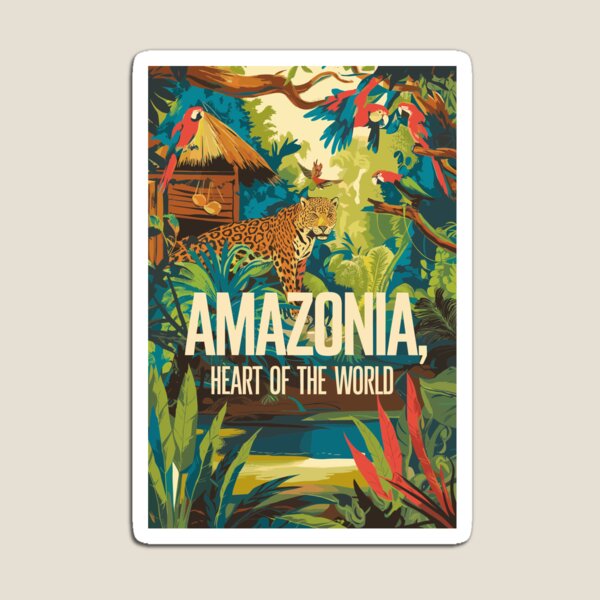 Item preview, Amazonia, Heart of the world designed and sold by DESAMPA-012.