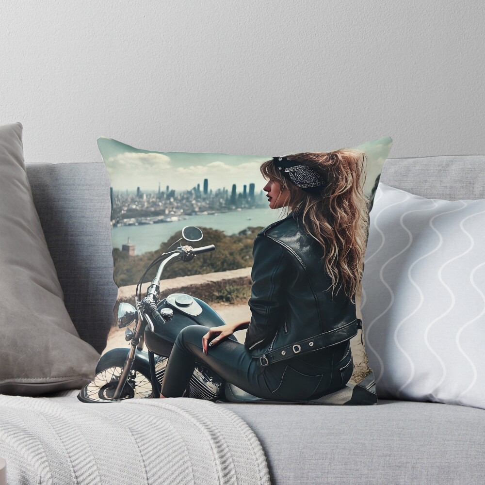 Item preview, Throw Pillow designed and sold by RabbitDesign777.