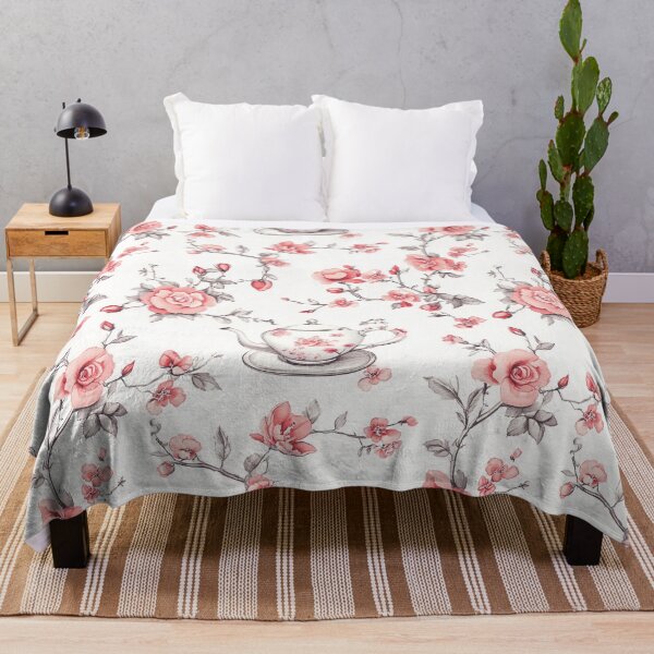 Item preview, Delicate pink floral pattern. designed and sold by TAgod01.