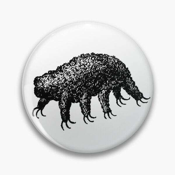 Item preview, Tardigrade or water bear earliest drawing designed and sold by BERGULATOR.