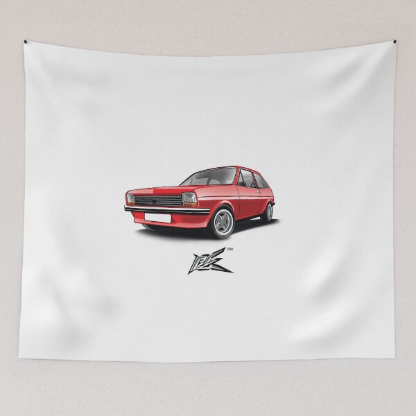 Item preview, ford fiesta mk1 red designed and sold by NaquashM.
