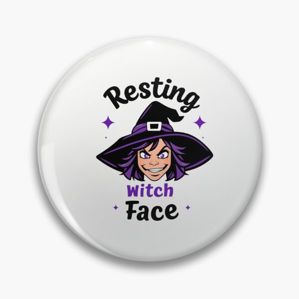 Item preview, Resting Witch Face designed and sold by Bratak.