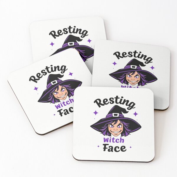 Item preview, Resting Witch Face designed and sold by Bratak.