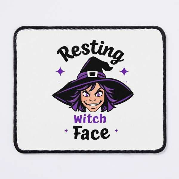 Item preview, Resting Witch Face designed and sold by Bratak.