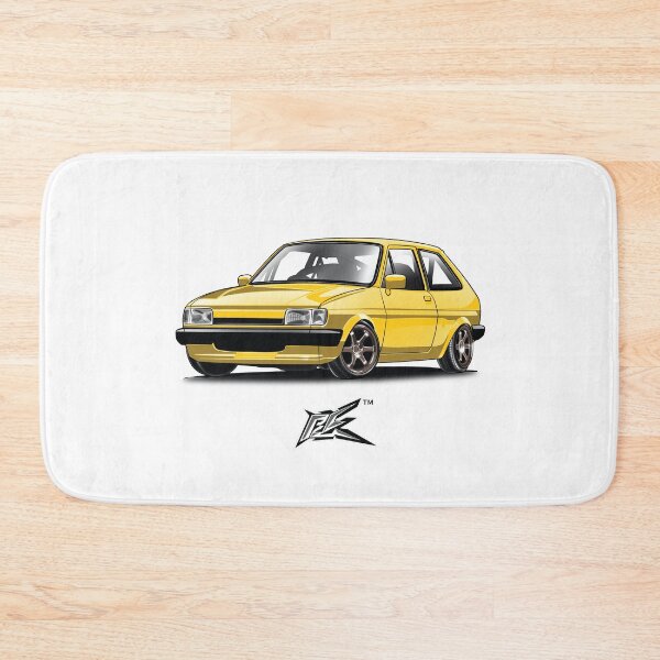 Item preview, ford fiesta mk2 yellow  designed and sold by NaquashM.