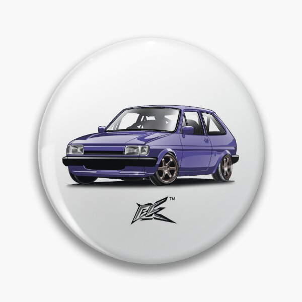 Item preview, ford fiesta mk2 purple  designed and sold by NaquashM.