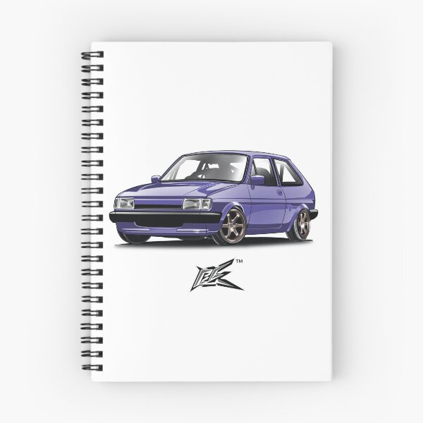 Item preview, ford fiesta mk2 purple  designed and sold by NaquashM.