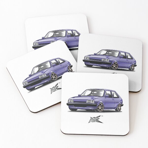 Item preview, ford fiesta mk2 purple  designed and sold by NaquashM.