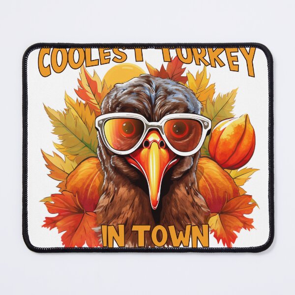 Item preview, Coolest Turkey in Town designed and sold by Lori Winslow Designs.