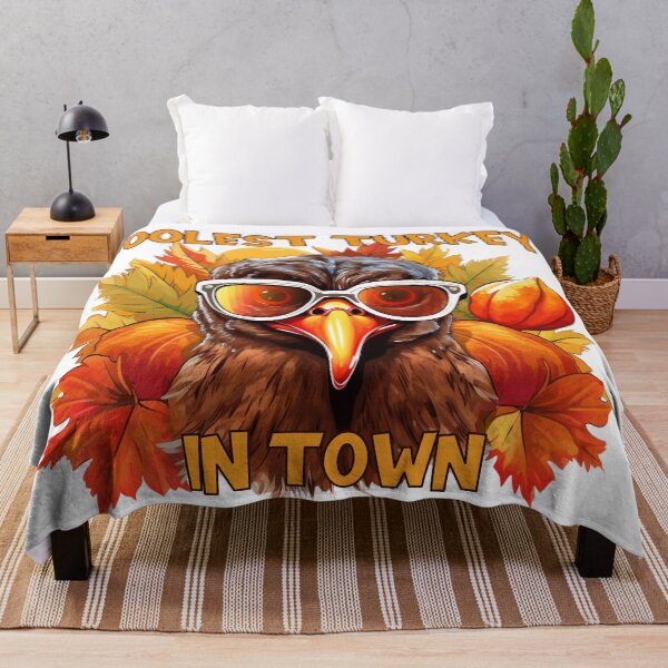 Item preview, Coolest Turkey in Town designed and sold by Lori Winslow Designs.