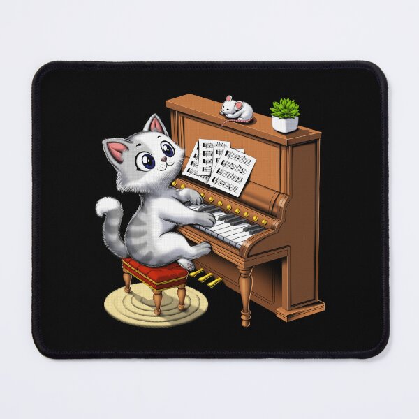 Item preview, Cat Playing Piano designed and sold by underheaven.