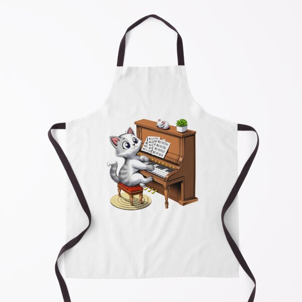 Item preview, Cat Playing Piano designed and sold by underheaven.