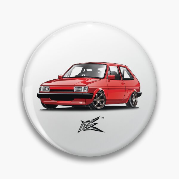Item preview, ford fiesta mk2 red designed and sold by NaquashM.